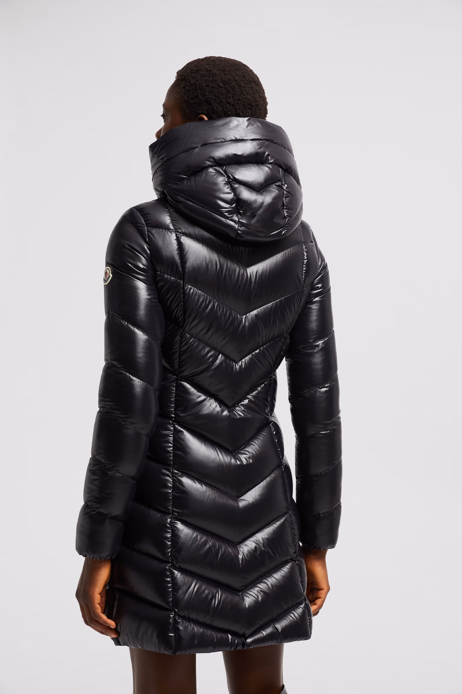 Plumífero largo Marus Mujer Negro Moncler 5